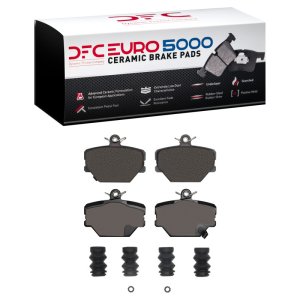 Smart Fortwo Brake Pads - Front - DFC - Euro 5000 Ceramic - `05-`16