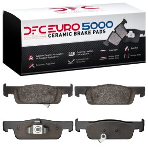 Smart Fortwo Brake Pads - Front - DFC - Euro 5000 Ceramic - `16-`19