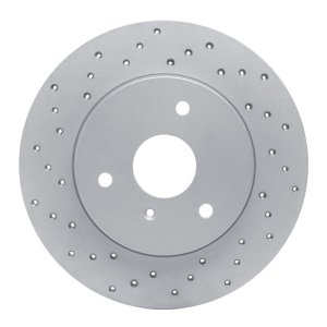 Smart Fortwo Brake Rotor (1) - Front Left - DFC - Drilled Geoperformance - `05-`16