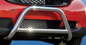 smart fortwo Front Bumper Bar - 451 model - Sport Bar - Chrome