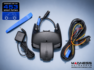 smart 453 Integrated Dash Camera System - 4K Front Camera
