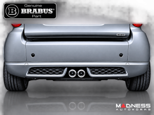 smart fortwo Rear Diffuser / Skirt / Spoiler - 451 - Genuine BRABUS