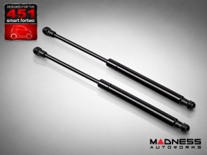 smart fortwo Window Lift Support Struts - 451 - set of 2