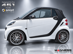 smart fortwo Custom Wheels - 451 Model - MB IX Replica - Single Wheel - 17"