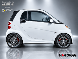 smart fortwo Custom Wheels - 451 Model - MB IX Replica - Single Wheel - 17"