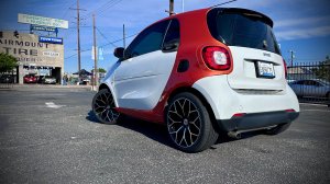 smart fortwo Custom Wheels - 453 Model - KUHLFX - Estremo Nero w/ Machine Face - Single Wheel - 17"
