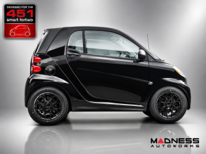 smart fortwo Custom Wheels - 451 Model - KUHLFX - Estremo Nero - Single Wheel - 15x6
