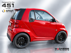 smart fortwo Custom Wheels - 451 Model - KUHLFX - Estremo Nero - Single Wheel - 16"x6"