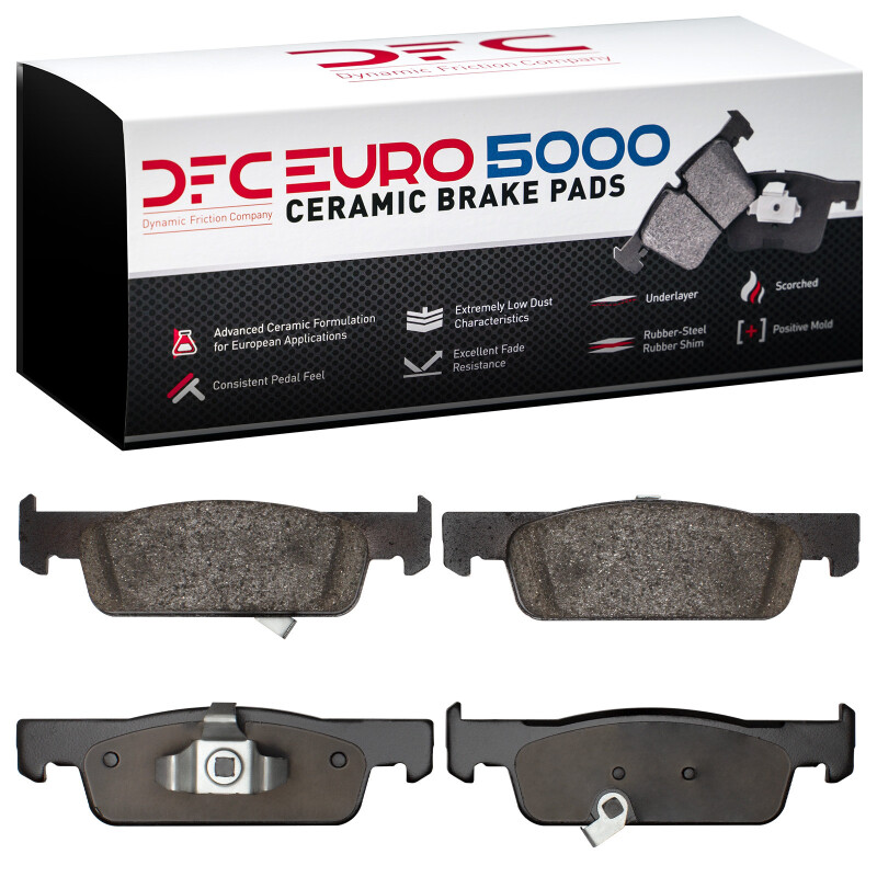 Smart Fortwo Brake Pads - Front - DFC - Euro 5000 Ceramic - `16-`19 Smart Fortwo Brake Pads - Front - DFC - Euro 5000 Ceramic - `16-`19