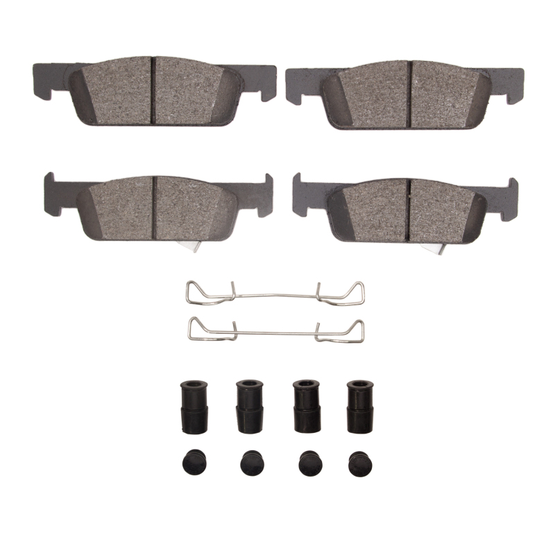Smart Fortwo Brake Pads - Front - DFC - Euro 5000 Ceramic - `16-`19 Smart Fortwo Brake Pads - Front - DFC - Euro 5000 Ceramic - `16-`19