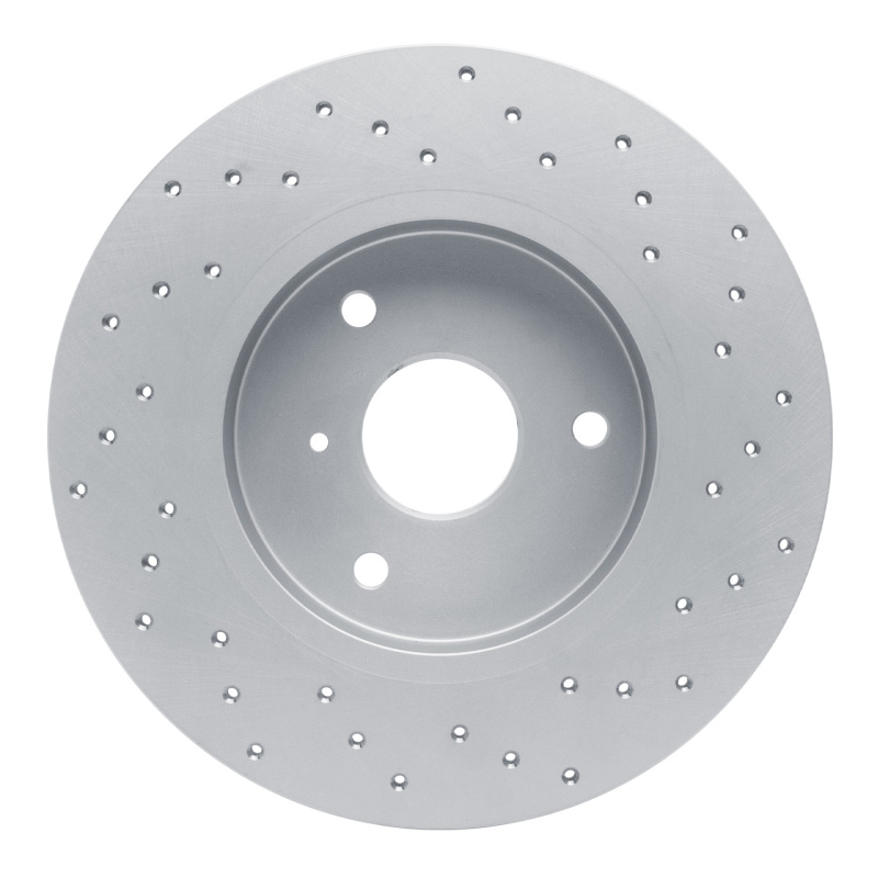 Smart Fortwo Brake Rotor (1) - Front Left - DFC - Drilled Geoperformance - `05-`16