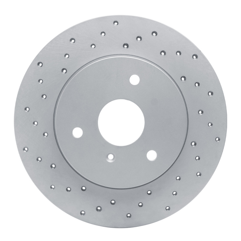 Smart Fortwo Brake Rotor (1) - Front Left - DFC - Drilled Geoperformance - `05-`16 Smart Fortwo Brake Rotor (1) - Front Left - DFC - Drilled Geoperformance - `05-`16