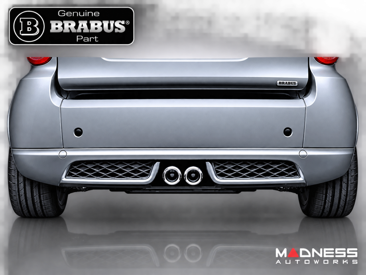 smart fortwo Rear Diffuser / Skirt / Spoiler - 451 - Genuine BRABUS