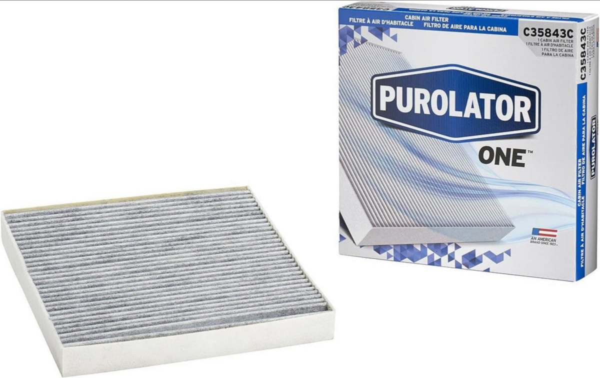 smart fortwo Cabin Filter - 451 - Activated Carbon Filter - Purolator
