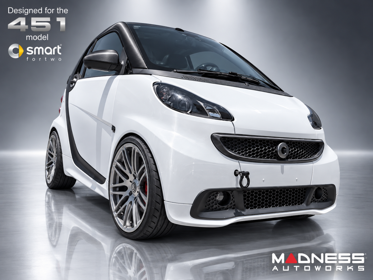 smart fortwo Custom Wheels - 451 Model - MB IX Replica - Single Wheel - 17"