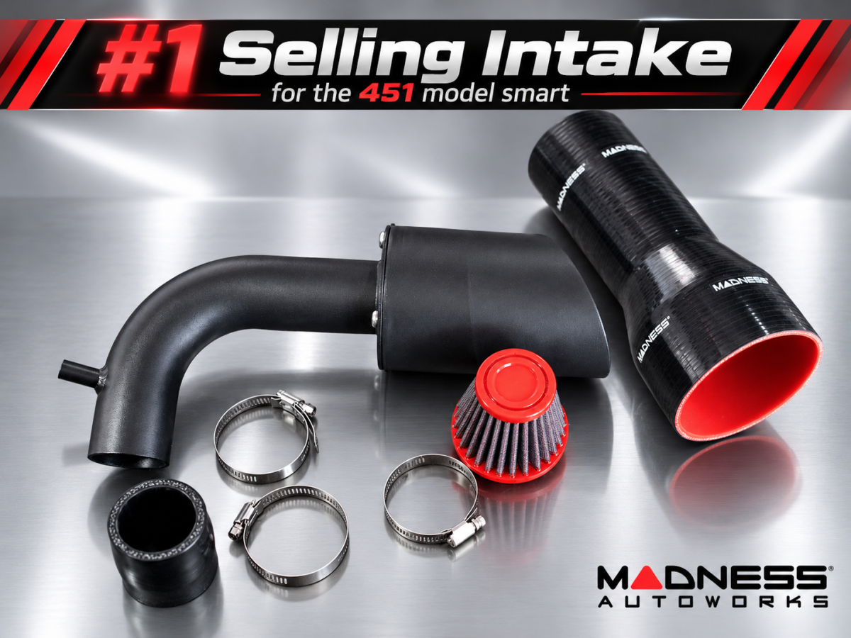 smart fortwo Cold Air Intake + Induction Tube Set - 451 model 
