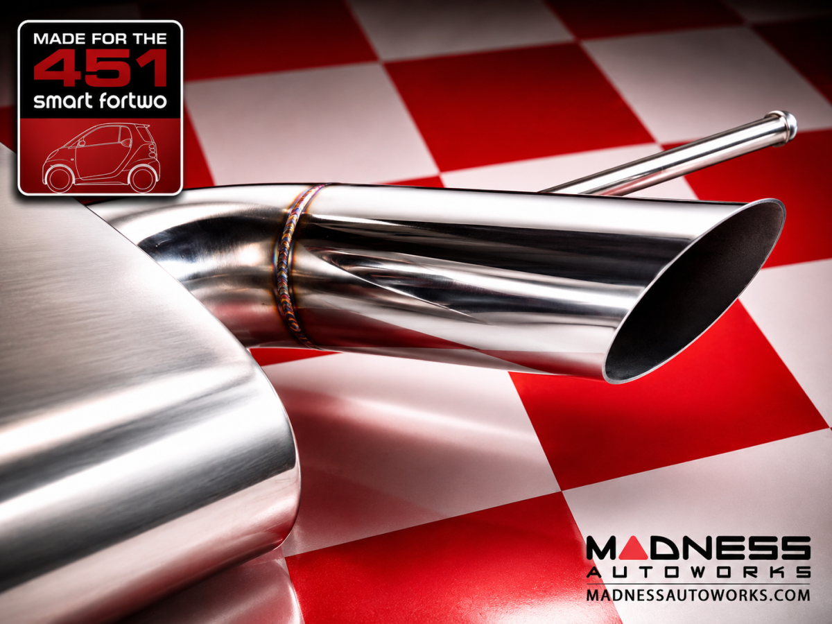 smart fortwo Performance Exhaust - 451 - SILA Concepts - Side Exit