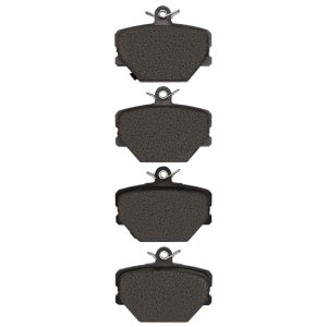 Smart Fortwo Brake Pads - Front - DFC - Euro 5000 Ceramic - `05-`16