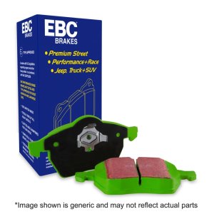 Smart Fortwo Brake Pads - Front - EBC - Greenstuff 2000 Series Sport - `16-`17