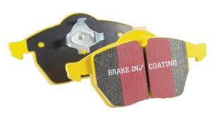Smart Fortwo Brake Pads - Front - EBC - Yellowstuff - `16-`17