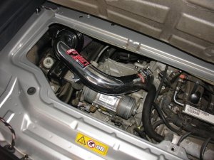 Smart Fortwo Performance Air Intake - Injen - SP Series Short Ram, MR Technology, SuperNano-Web Dry Filter - Polished - `08-`12