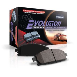 Smart Fortwo Brake Pads - Front - PowerStop - Z16 Evolution Ceramic - `05-`16