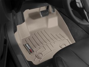 Smart ForTwo FloorLiner - Front - WeatherTech - DigitalFit - Tan - `08-`13