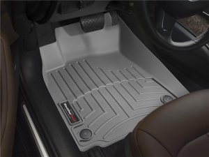 Smart ForTwo FloorLiner - Front - WeatherTech - DigitalFit - Grey - `08-`13