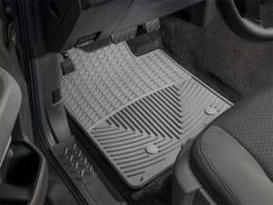 Smart ForTwo Rubber Floor Mats - Front - WeatherTech - All-Weather - Grey - `08-`13