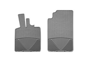 Smart ForTwo Rubber Floor Mats - Front - WeatherTech - All-Weather - Grey - `08-`13
