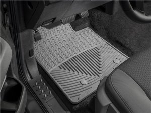 Smart ForTwo Rubber Floor Mats - Front - WeatherTech - All-Weather - Grey - `08-`13