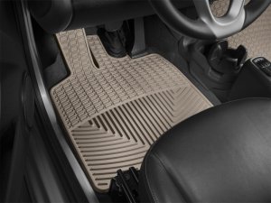 Smart ForTwo Floor Mats - Front - WeatherTech - Rubber, All-Weather - Tan - `08-`13