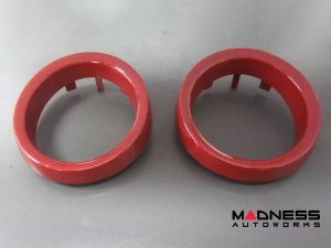 smart fortwo Pod Rings (set of 2) - 451 model - Semi-Metallic Red