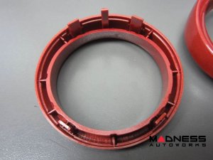 smart fortwo Pod Rings (set of 2) - 451 model - Semi-Metallic Red