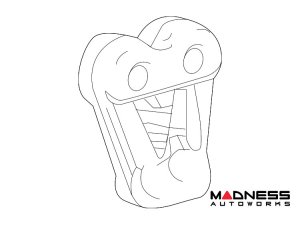 smart fortwo Exhaust Hanger - 451 model - Genuine