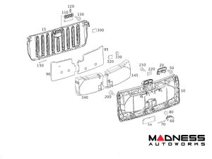 smart fortwo - Rear Door - 451 model - Tail Gate Frame