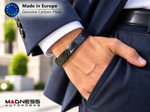 Carbon Fiber Bracelet - Red Candy