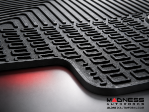 smart fortwo Floor Mats - 453 model - All Weather - Rubber - Deluxe Version