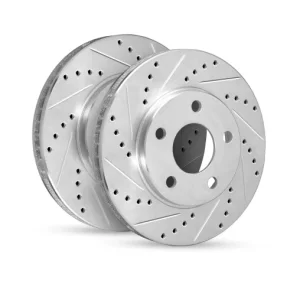 smart fortwo Brake Rotors (2) - 451 - Front - R1 Concepts - eLine Series - Drilled + Slotted smart fortwo Brake Rotors (2) - 451 - Front - R1 Concepts - eLine Series - Drilled + Slotted
