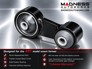 smart fortwo Performance Engine Mount - 451 Model smart fortwo Performance Engine Mount - 451 Model