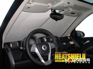 smart fortwo Windshield Sun Shade - 451 model - Heatshield - Cabrio