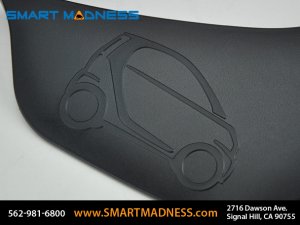 smart fortwo Mudflaps - 451 model - Rear - Genuine smart 