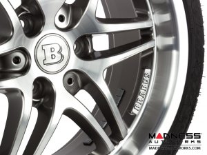 smart fortwo Custom Wheels - BRABUS - Monoblock VII - Set of 4 - Gloss Silver Finish - 15"/ 17" 