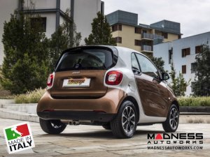 smart fortwo Performance Exhaust - 453 - Ragazzon - Top Line - Center Exit / Dual Tip
