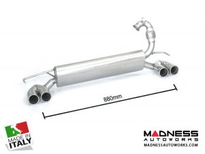 smart fortwo Performance Exhaust - 453 - Ragazzon - Top Line - Dual Exit / Quad Tip