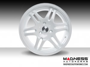 smart fortwo Custom Wheels - BRABUS - Monoblock VI - Set of 4 - 16"/ 17" - Gloss White