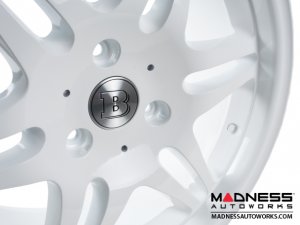 smart fortwo Custom Wheels - BRABUS - Monoblock VI - Set of 4 - 16"/ 17" - Gloss White