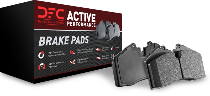 Smart Fortwo Brake Pads - Front - DFC - Active Performance - `16-`19