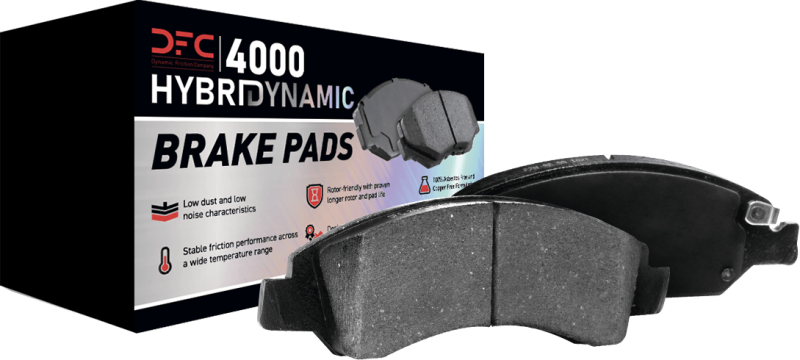 Smart Fortwo Brake Pads - Front - DFC - 4000 Hybridynamic - `16-`19