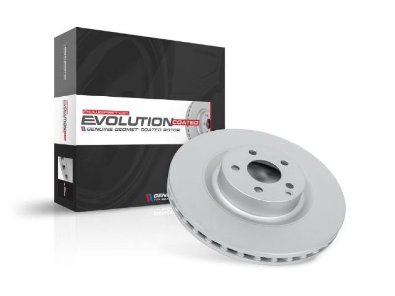 Smart Fortwo Brake Rotor (1) - Front - PowerStop - Evolution High Carbon Geomet - `08-`16
